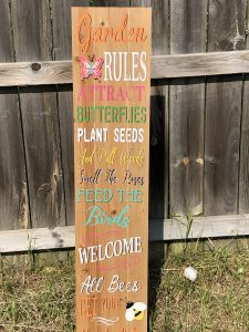 Garden rules